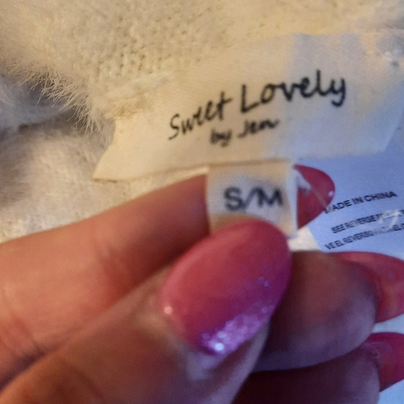 Sweet Love Elegant Cream Lace Sweater - Picture 2 of 10